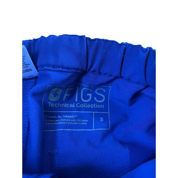 FIGS Men's Pisco Basic Scrub Pants in Royal Blue Size Small - Picture 4 of 4